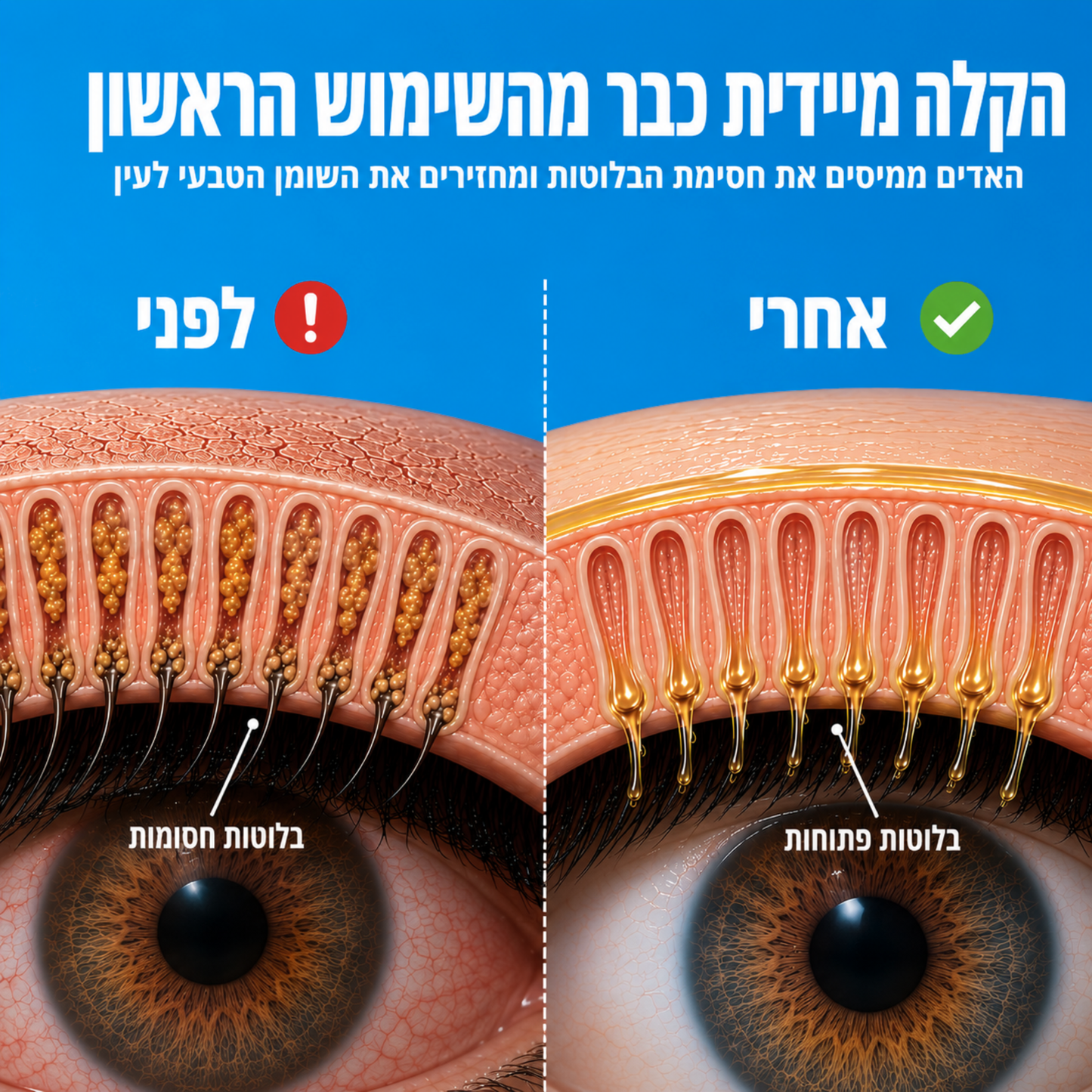 Mistly+ - מכשיר אדים חכם לעיניים יבשות