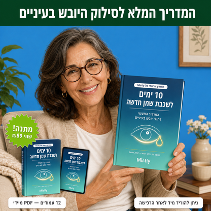 Mistly+ - מכשיר אדים חכם לעיניים יבשות