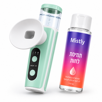 Mistly+ - מכשיר אדים חכם לעיניים יבשות